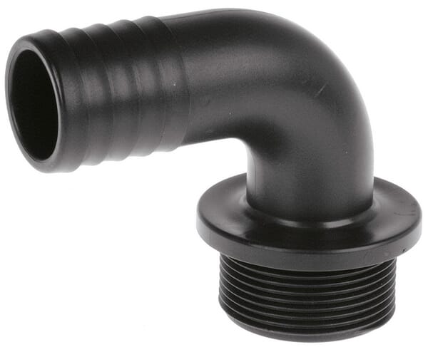 Schlauchanschluss 90° 32 mm x 1" AG aus der Kategorie Schlauchanschlüsse