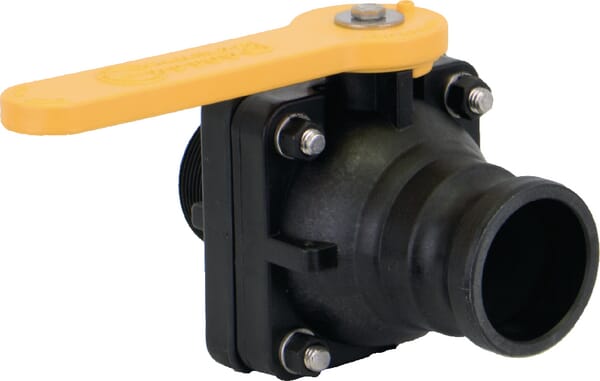 Kugelhahn 2-Wege 2" NPT Aussengewinde x 2" Camlock  V-Teil aus der Kategorie Regeltechnik