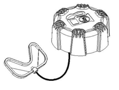 Tankdeckel (799324) von Briggs & Stratton. Aus unserem Sortiment für Verbrennungsmotoren - Briggs & Stratton