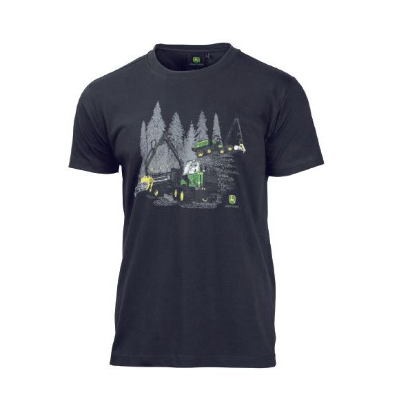 JOHN DEERE T-Shirt "Forstmaschinen"