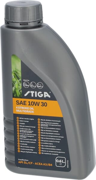Öl für 4-Takt-Motor, 10W-30, 0,6 l (1111923701) von Stiga. Aus unserem Sortiment für Verbrennungsmotoren - Stiga