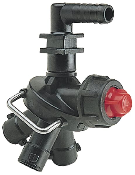 Düsenhalter 3fach m. 1/2" Tülle aus der Kategorie Spritzgestänge und Düsen