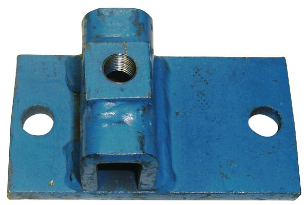 Frontansicht Lemken Halter zum Spurlockerer GEF