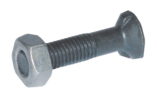 Pflugschraube, Kopftyp 2 Nasen, M10 x 50mm, 8.8, Kramp 10502N