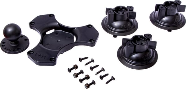 Twist-Lock ™ Dreifach-Saugnapfboden, Größe C / 1,5 "Kugel aus der Kategorie GPS- und Lenksysteme
