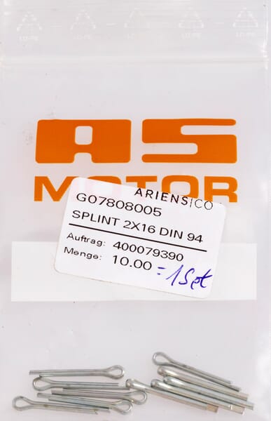 Splint (10x) (G07808005)