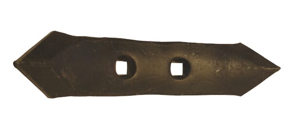 Grubberspitze 255x65x12mm, reversibel, flach, 2 Löcher, passend für Universal (CP408173) – passend für David