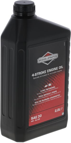 Motoröl SAE30 2.0L (100008E) von Briggs & Stratton. Aus unserem Sortiment für Verbrennungsmotoren - Briggs & Stratton