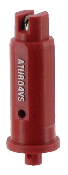 Injektordüse AIUB 85° rot V2A aus der Kategorie Spritzgestänge und Düsen