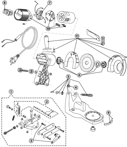 Kompletter Schraubstock (1190014) von  Tecomec