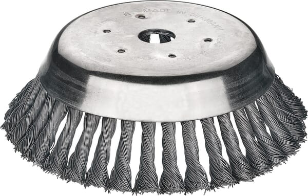Unkrautbürste 155 x 0,50 x 20,0 mm Premium 30 Knoten (4752M001WB) von Lessmann