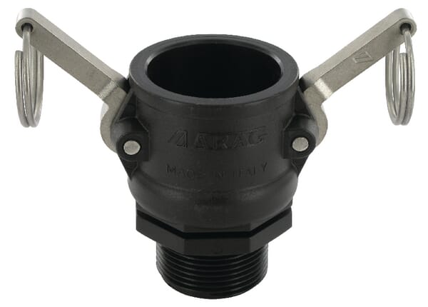 Camlock Typ B 1-1/4" Außengewinde Polypropylen aus der Kategorie Schlauchanschlüsse