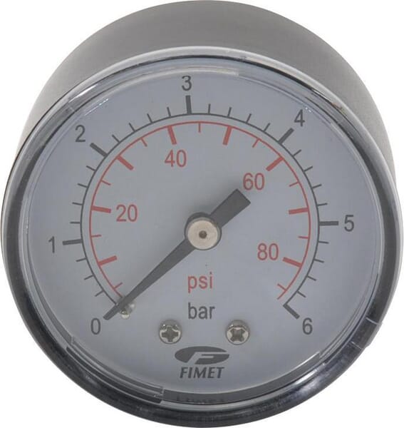 Manometer 0-6 bar hintenanschl. (DAB906) von DAB