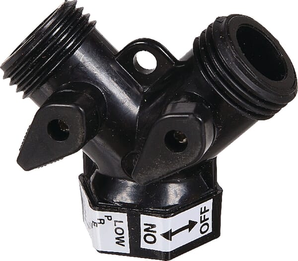 Schlauch Y-Adapter, 3/4" mit Absperrhähnen (AF45017) von MTD  ➨ Aus unserem Sortiment für Anbaugeräte für Aufsitzmäher ➨ Wir liefern Ihre Bestellung schnell & zuverlässig.