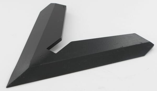 Hackschar ohne Stiel  140 mm Hardox® Material ZV14H