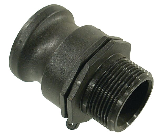 Camlock Typ F 1-1/2" Außengewinde 1-1/4" Polypropylen aus der Kategorie Schlauchanschlüsse