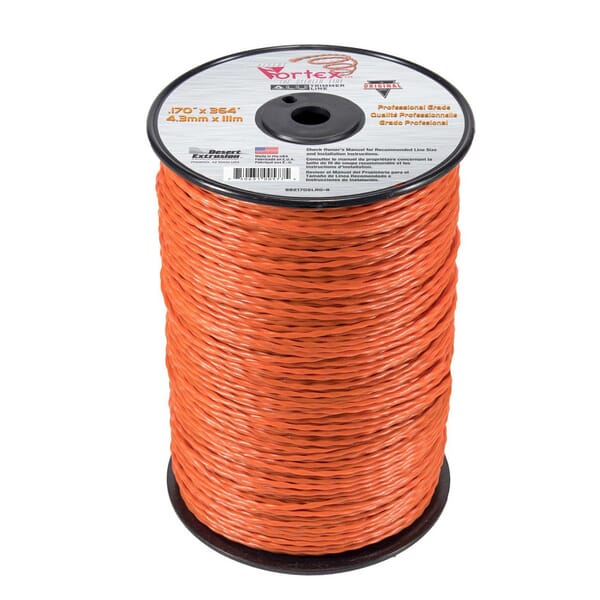 Nylonschnur 4,3mm 111m Drall, Vortex Alu (NL43111VORA) von Vortex