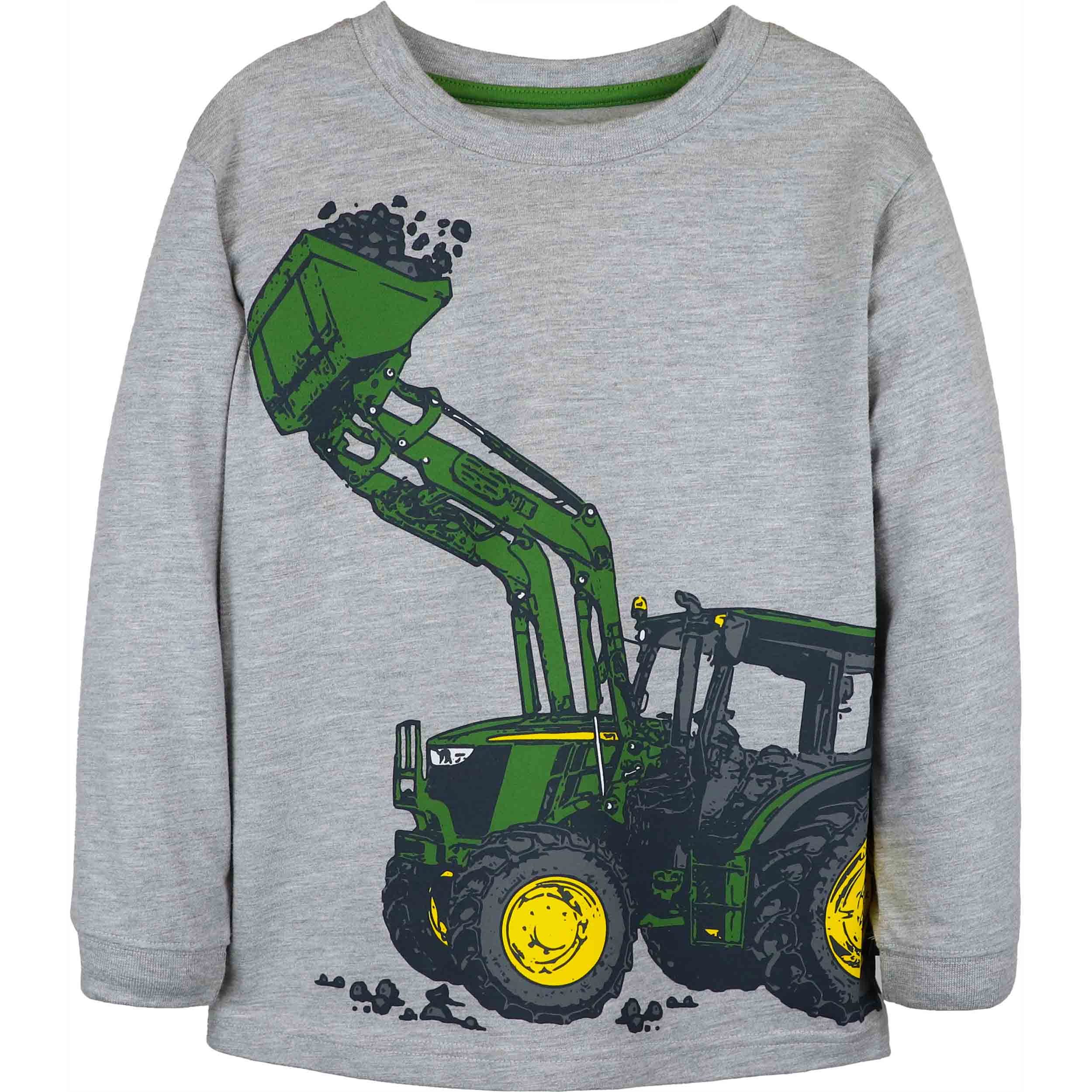 JOHN DEERE Kinder Toddler Sweatshirt "Schaufeltraktor"