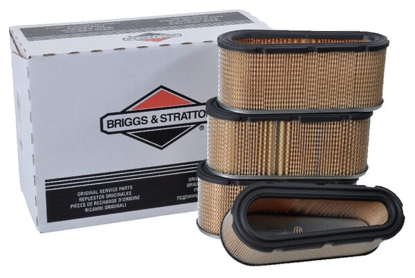 Luftfilterset oval 4x 496894S (4139) von Briggs & Stratton. Aus unserem Sortiment für Verbrennungsmotoren - Briggs & Stratton