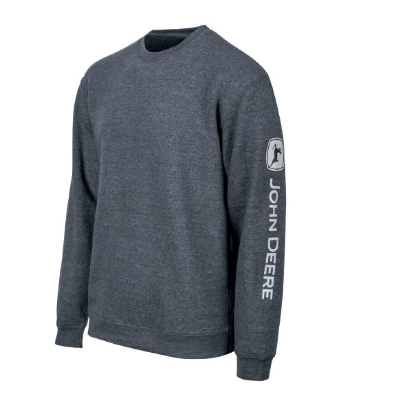 JOHN DEERE Crewneck-Sweatshirt Grau MC132119BX03