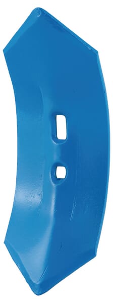 Grubberspitze 300x110x8mm, reversibel, gekrümmt, 2 Löcher (5140A15) – passend für HE-VA Doublet-Record