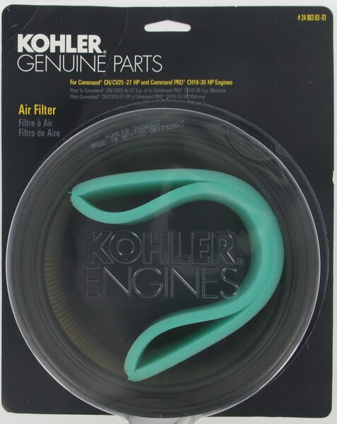 Satz: Luftfilt., Vorabscheider (2488303S1) von Kohler. Aus unserem Sortiment für Verbrennungsmotoren - Kohler