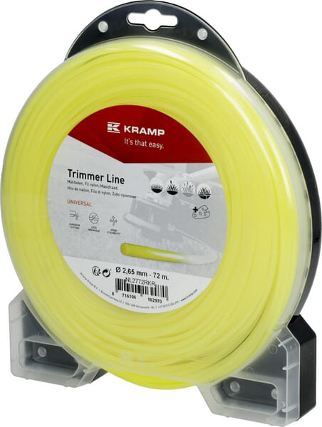 Mähfaden Ø 2.65mm 72m rund gelb Kramp (NL2772RKR) von Kramp