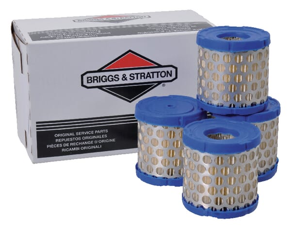 Luftfilterset rund 4x 396424S (4137) von Briggs & Stratton. Aus unserem Sortiment für Verbrennungsmotoren - Briggs & Stratton