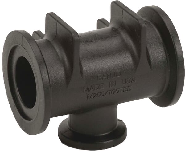 Flansch-T-Stück 2" x 1" aus der Kategorie Schlauchanschlüsse