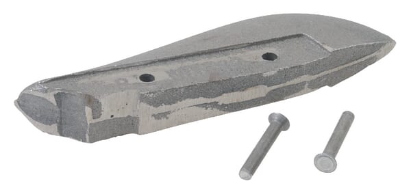 Drillscharspitze mit Niet (AC495924) - Aus unserem Sortiment für Bodenbearbeitung - Säschar und -Scheiben
