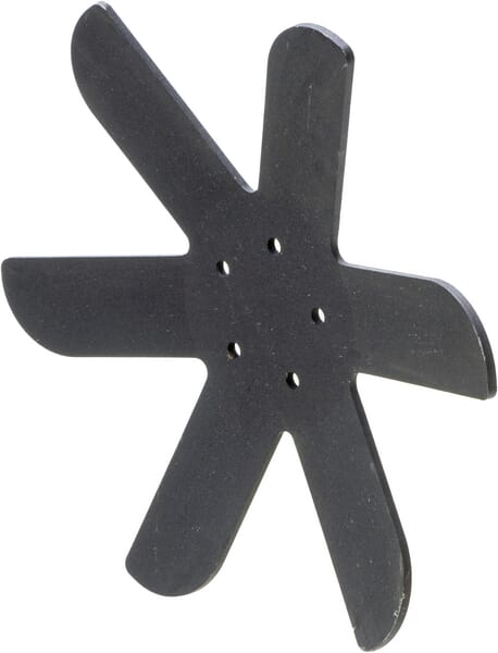 Spatenscheibe, links, 520x8 mm, 5 Löcher (00311079N) – Kramp