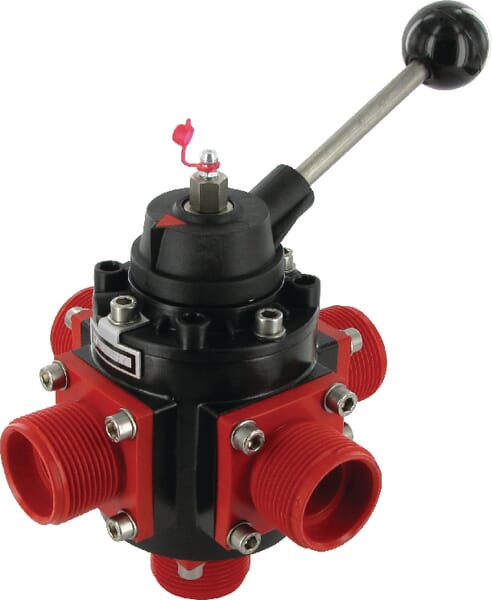 Kugelhahn 4/5-Wege 1 1/4" aus der Kategorie Regeltechnik