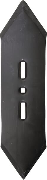 Grubberspitze 450x130x12mm, reversibel, flach, 3 Löcher, passend für Köckerling (900835KR) – passend für Köckerling