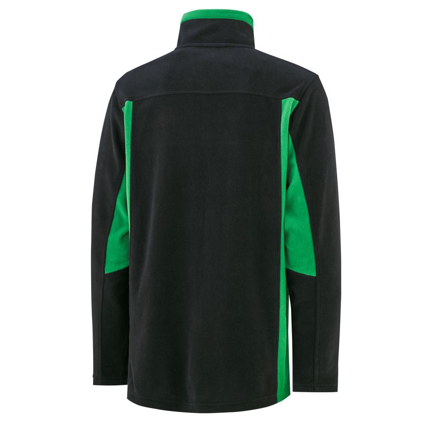 MCS200200083 JOHN DEERE Fleece Half-Zip Grün/Schwarz img_2