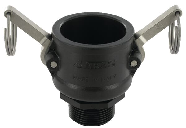 Camlock Typ B 1-1/2" Außengewinde 1-1/4" Polypropylen aus der Kategorie Schlauchanschlüsse