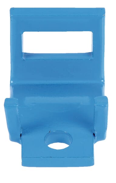 Frontansicht Lemken Zinkenbefestigung 27x10mm für