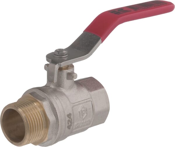 Kugelhahn BSP IG/AG 3/4" + Edelstahlgriff aus der Kategorie Regeltechnik