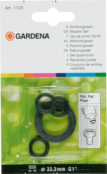 Satz 3xO-Ringe, 1xRinge 1/2" (GA1126) von Gardena