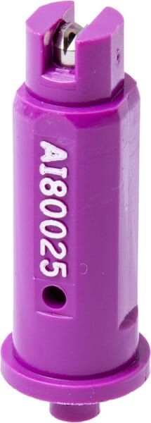 Injektordüse, AI, 80°, 025, violett, Edelstahl aus der Kategorie Spritzgestänge und Düsen