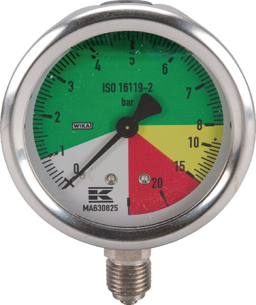 Manometer 63 1/4"unt.AHL-fest aus der Kategorie Regeltechnik