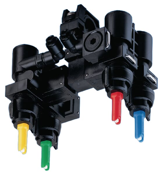 VarioSelect 4-fach 1/2" aus der Kategorie Spritzgestänge und Düsen