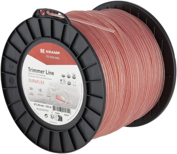 Trimmerschnur Ø3,3x232m, Kramp DuraFlex (NL33232DFKR) von Kramp