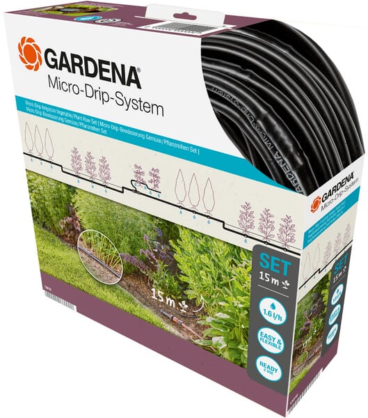 Micro-Drip-Bewässerungsset (15m) (GA13010) von Gardena
