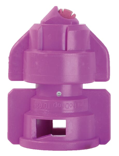 Doppelflachstrahldüse TDHS 110° violett aus der Kategorie Spritzgestänge und Düsen