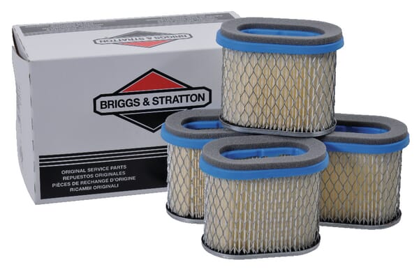 Luftfilterset oval 4x 692446 (4224) von Briggs & Stratton. Aus unserem Sortiment für Verbrennungsmotoren - Briggs & Stratton