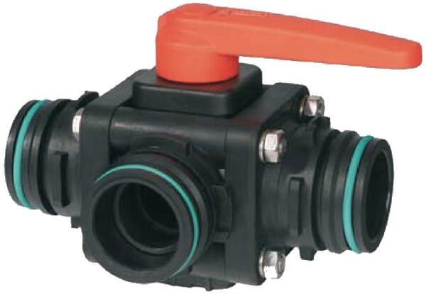 Kugel - Ventil 3 Wege T6 DN 40mm aus der Kategorie Regeltechnik