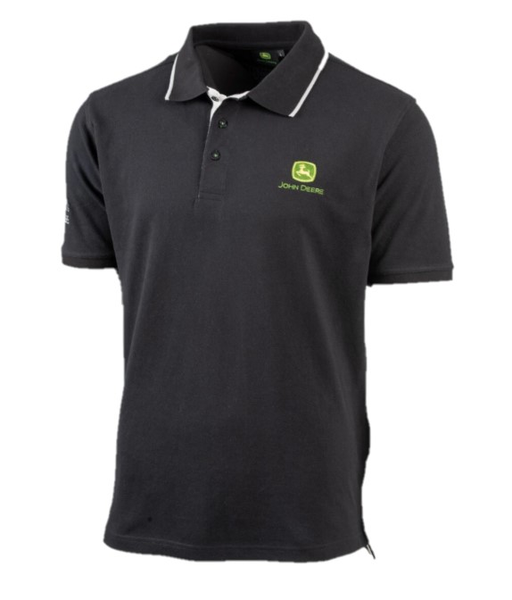 JOHN DEERE Poloshirt "Nothing Runs Like A Deere"