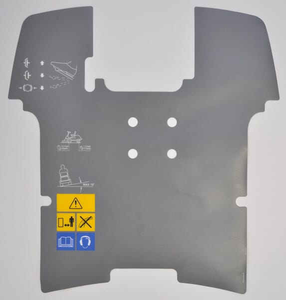 Sicherheitsbodenschild 17/18 VILLA ME (1143691803)