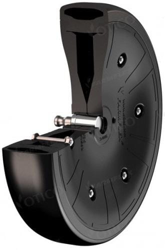 Druckrolle 330x75mm mit Lager (00310954FN) - Aus unserem Sortiment für Bodenbearbeitung - Farmflex Räder und Reifen