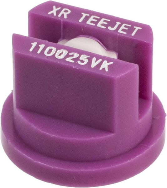 Flachstrahldüse XR 110° violett aus der Kategorie Spritzgestänge und Düsen